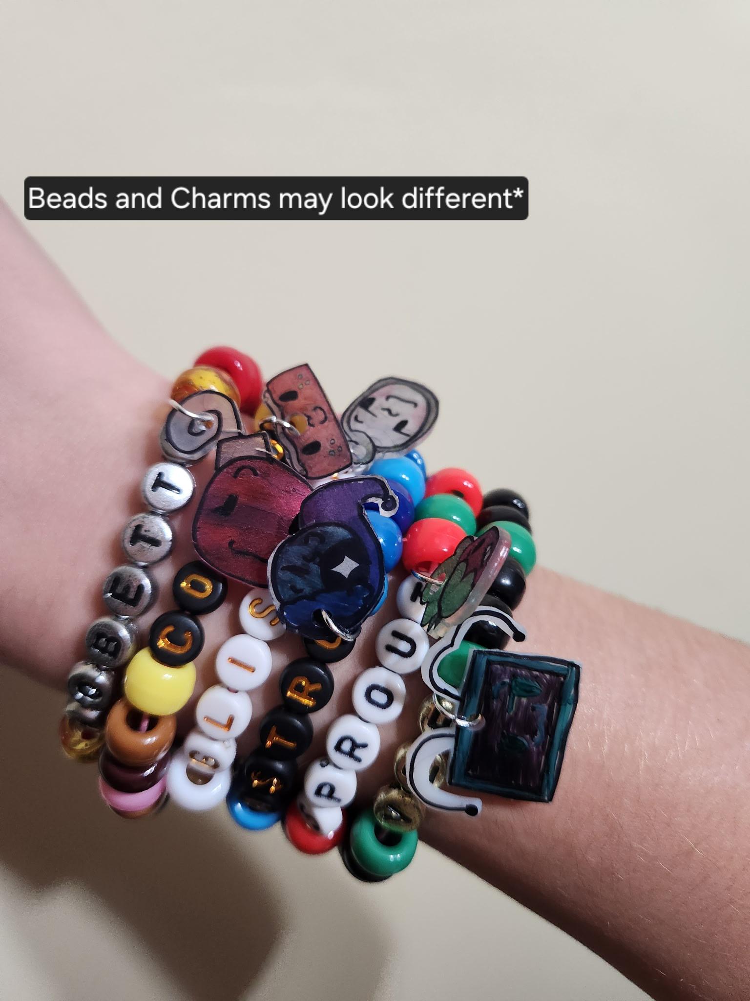 CHENJIRA HazbinsHotel Armbänder Vintage Punk Leder Armreif
