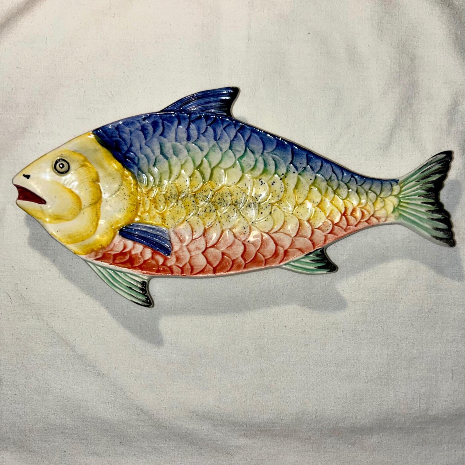 Vintage Ceramic Fish - Etsy