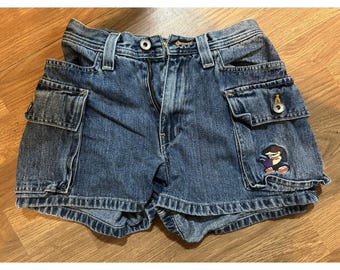 1990s JNCO Funktion Denim Shorts Baggy Jorts - Etsy