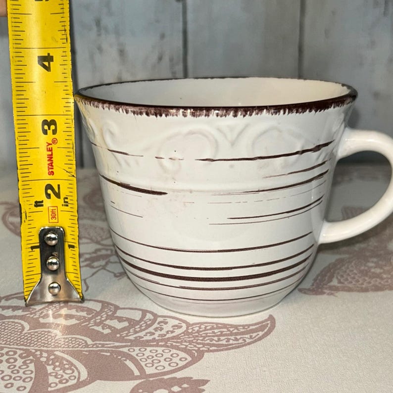 Pfaltzgraff Trellis Coffee Mugs - Thumbnail 2