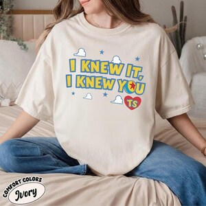 Vintage I Knew It I Knew You Shirt, TS and Toy Story 5 Friendship Shirt, Woody Buzz Lightyear Tee, Disneyland Toy Story Family Matching Tee image 7