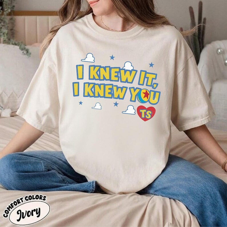 Vintage I Knew It I Knew You Shirt, TS and Toy Story 5 Friendship Shirt, Woody Buzz Lightyear Tee, Disneyland Toy Story Family Matching Tee image 7