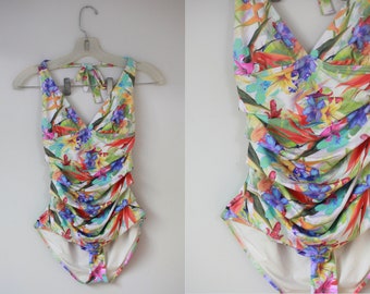 Botanical Swimsuit Etsy