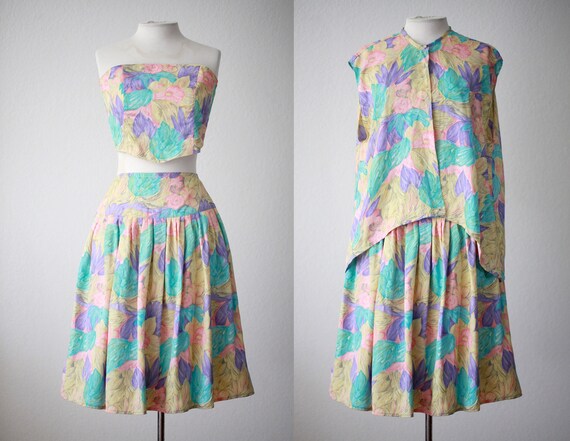 soft pastel 3 piece dress set
