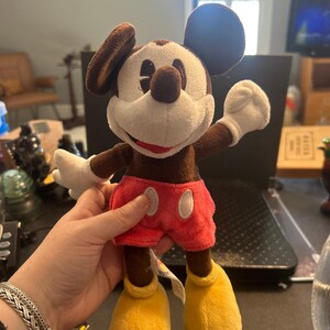Peluche vintage de Mickey Mouse imagen 2