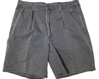Vintage Polo Ralph Lauren Mens Vintage 90s Made in USA Pleated Chino Shorts 36