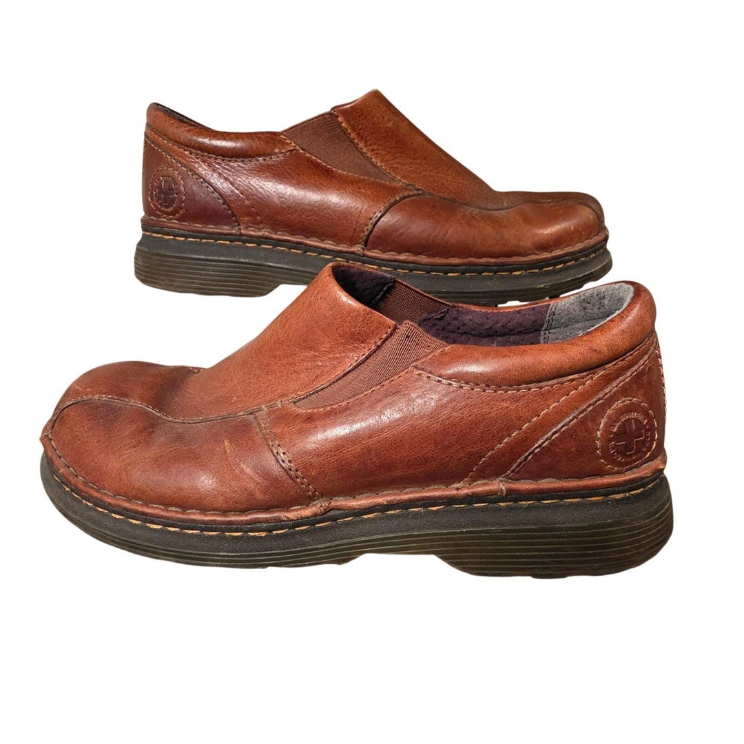 Doc Martens Tevin Brown Leather Slip on Loafers Mens 10  display picture 3