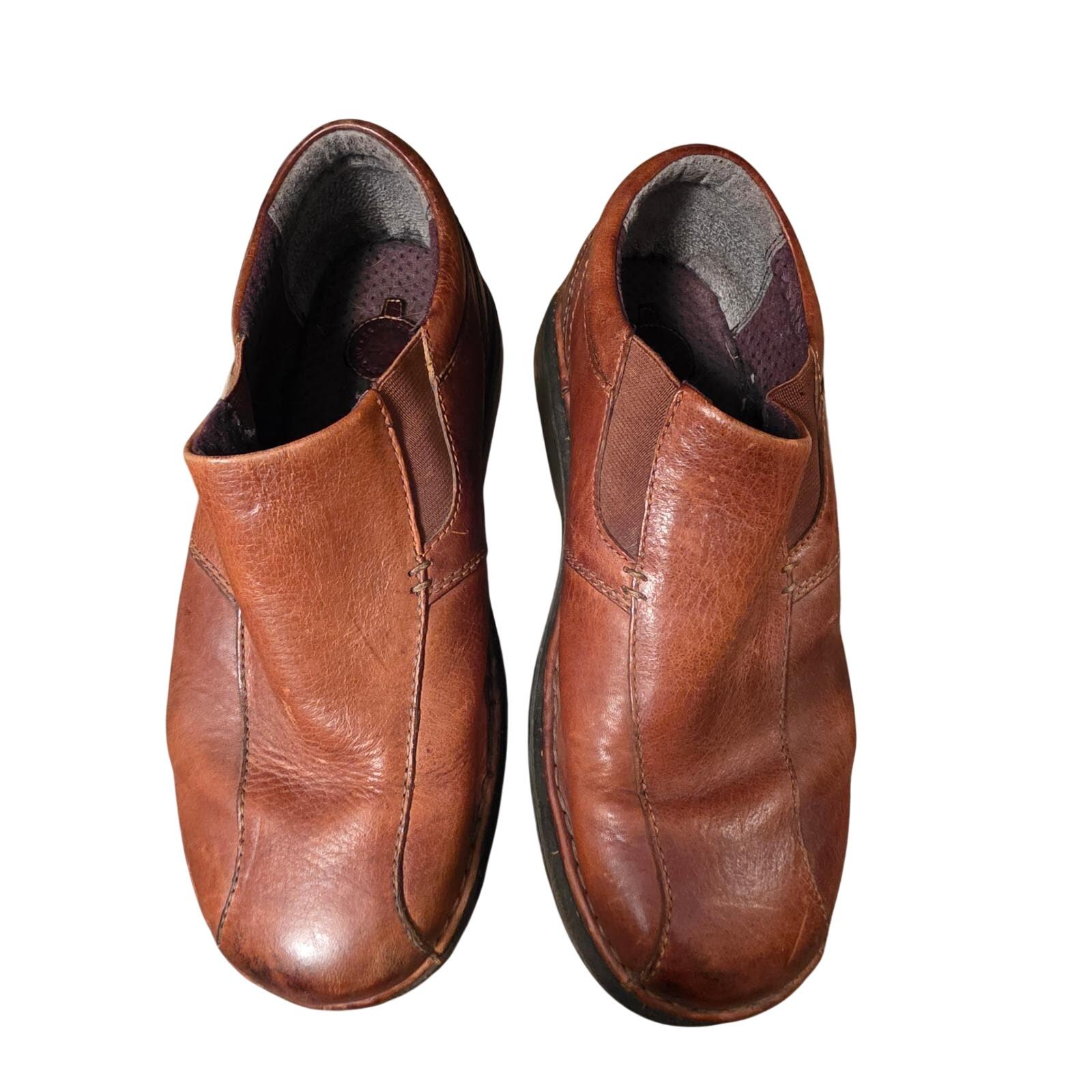Doc Martens Tevin Brown Leather Slip on Loafers Mens 10  display picture 1