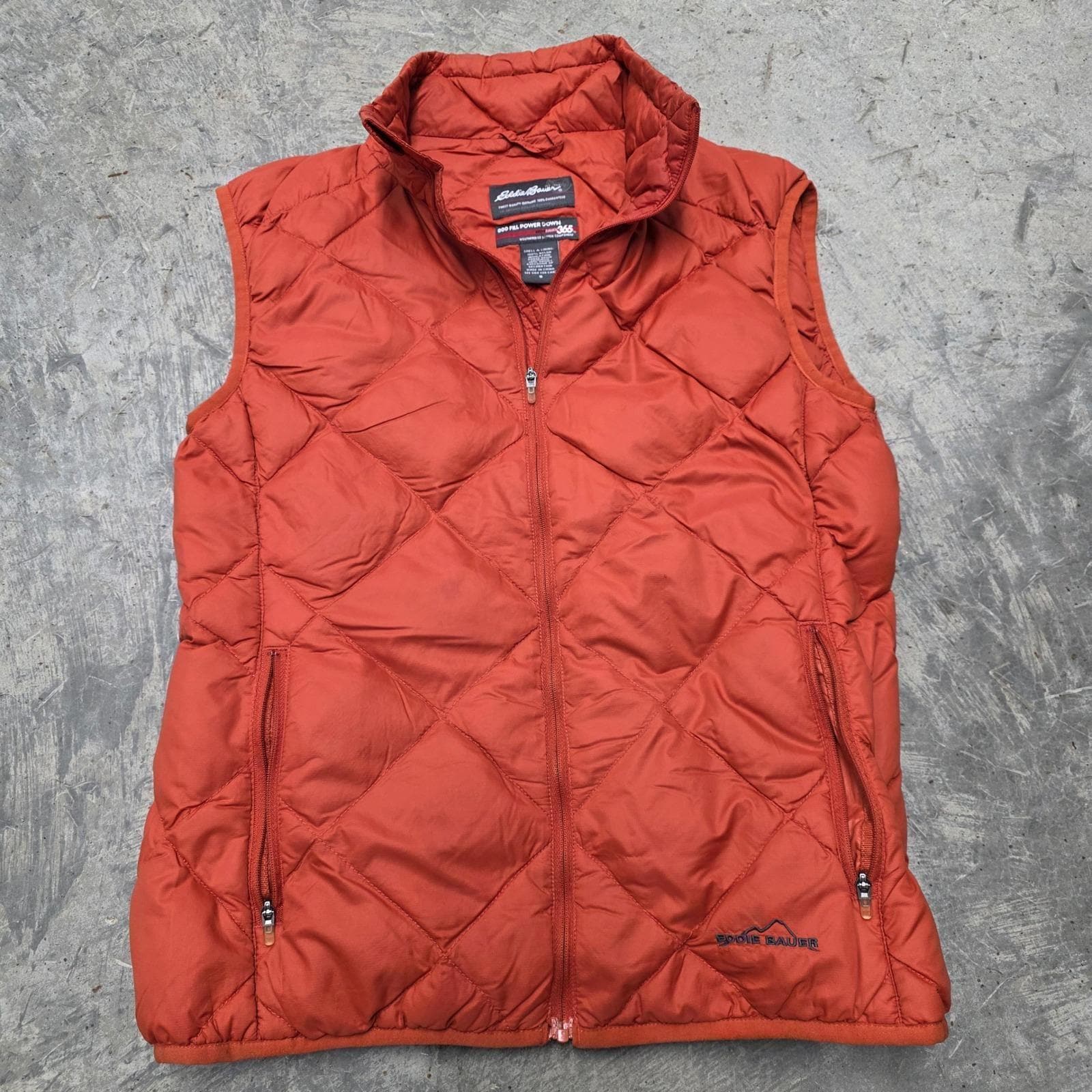 Eddie Bauer Vest Orange - Etsy