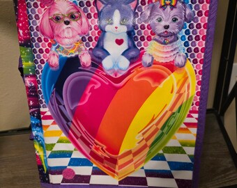 Vintage Lisa Frank Zoomer & Zorbit Aliens Markie Unicorn Casey