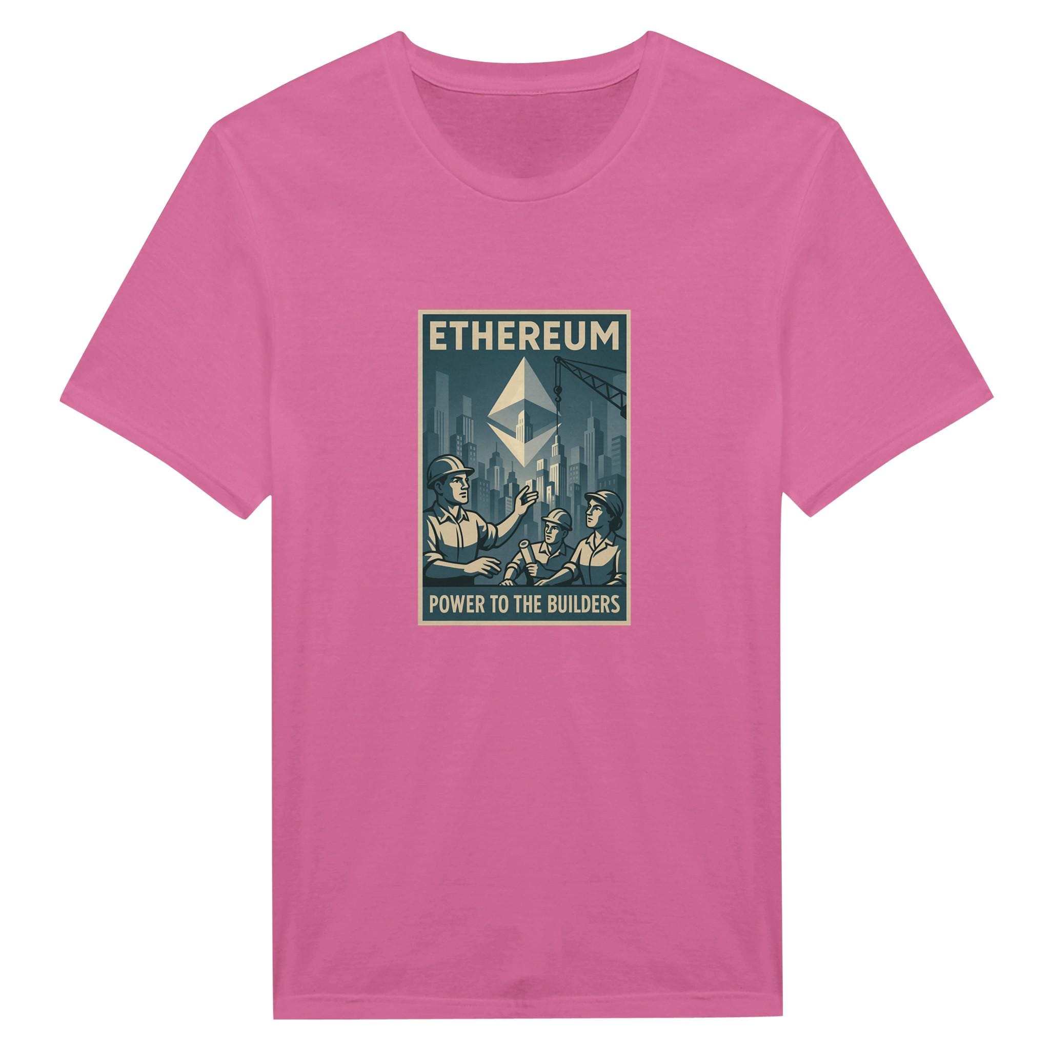 Ethereum Builders Tシャツ | レトロな暗号アート | Web3のビジョナリー向け - Etsy 日本