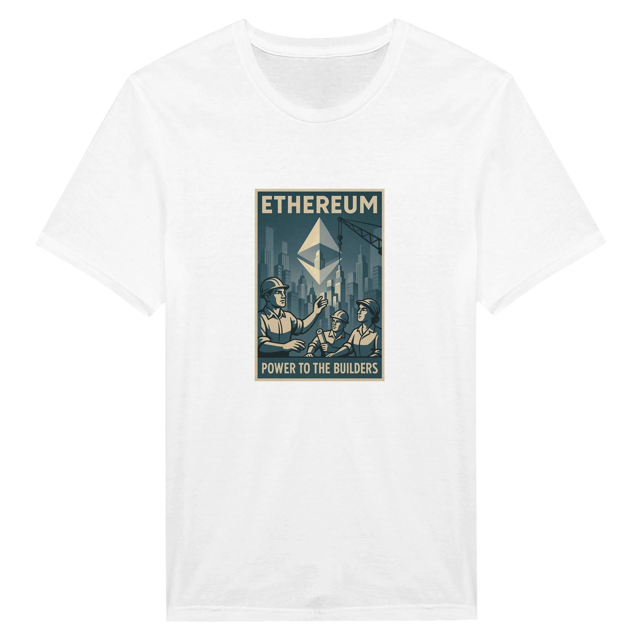 Ethereum Builders Tシャツ | レトロな暗号アート | Web3のビジョナリー向け - Etsy 日本