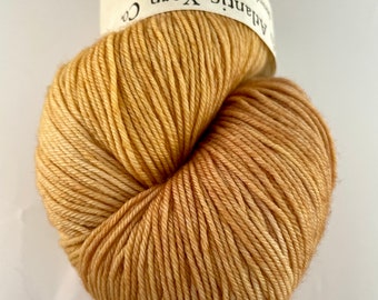 Custom dyed superwash merino sock yarn