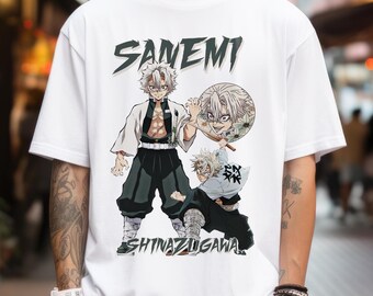 Anime Sanemi Shinazugawa Camisa Manga Japonesa