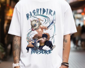 Anime Hashibira Inosuke Japanisches Manga Shirt
