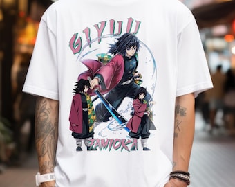 Anime Giyu Tomioka Japanese Manga Shirt