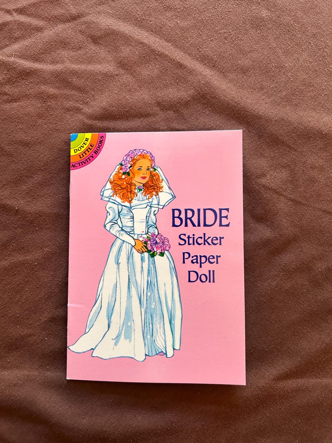 Vintage Bride Mini Sticker Paper Doll Book - Etsy