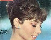Rare French Magazine Jours de France 1966 edition of Audrey Hepburn