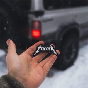 Toyota gear for 4runners, Tacoma, Land Cruiser, Hook and Loop Glow in the Dark