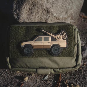 Toyota Hilux Patch “Regime Changer”, Thick 3D PVC Morale Patch