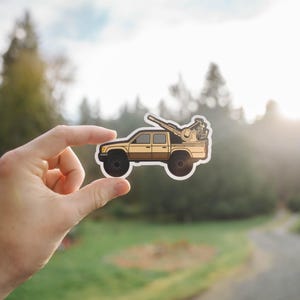 Toyota Hilux Vinyl Sticker 'Regime Changer'