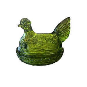 LE Smith Green Hen on Nest