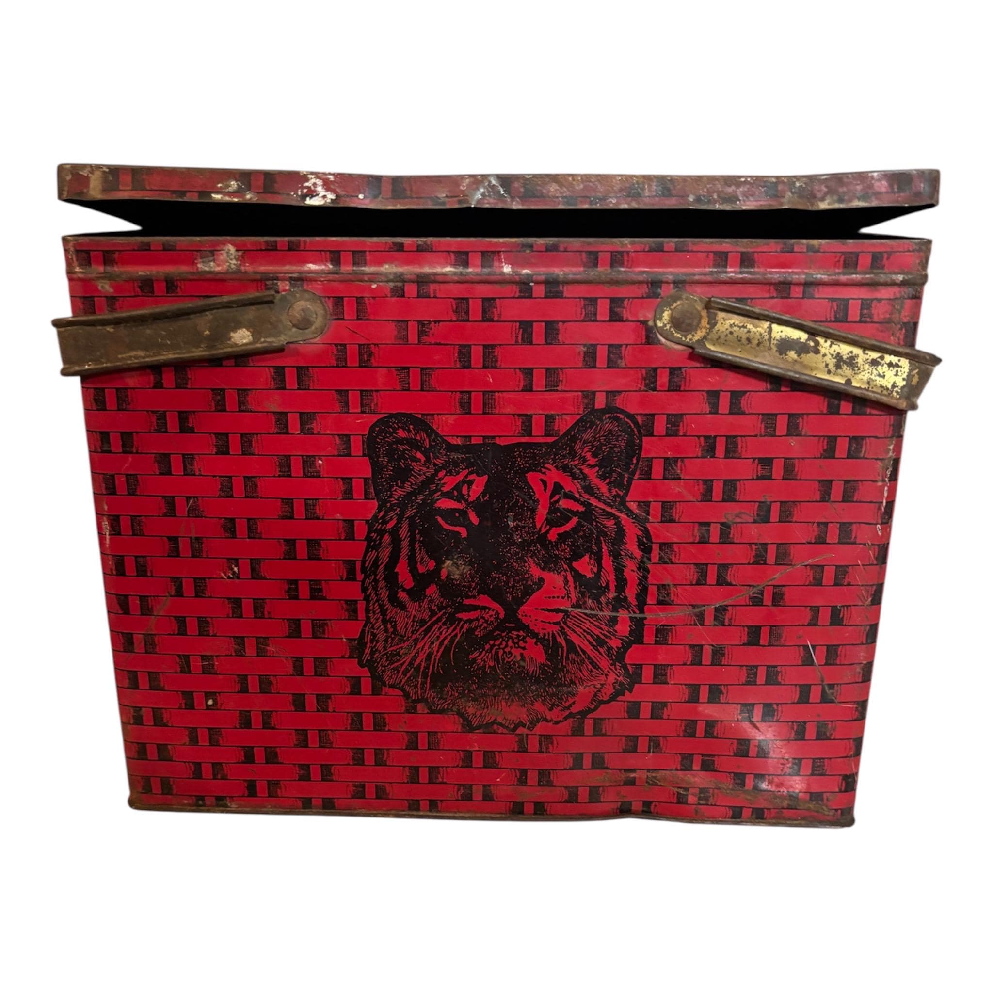 red tobacco basket Red Tobacco Basket