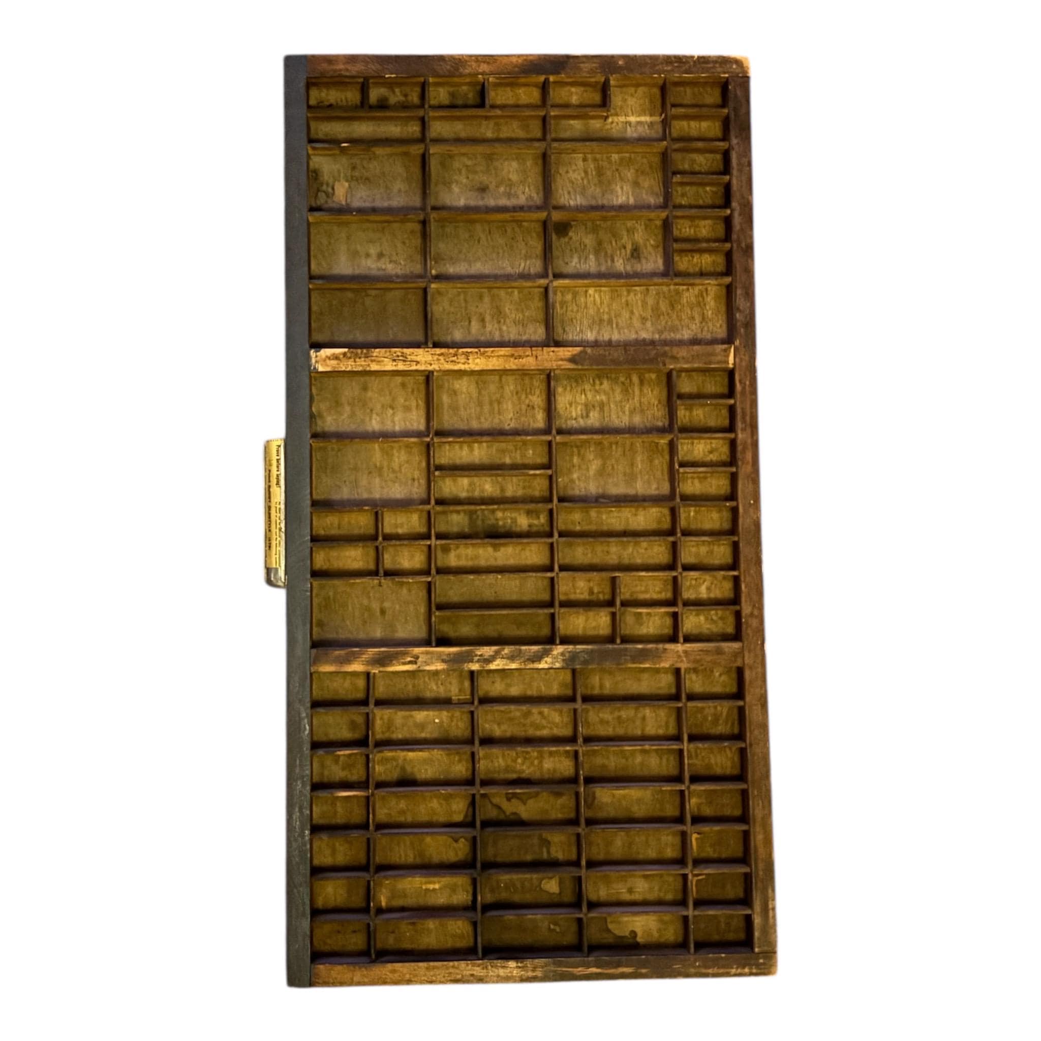 Vintage Printer Tray 32x17 | Wooden Typeset Drawer Shadow Box ...