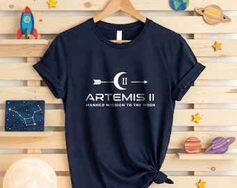 Artemis Program 2026 Shirt, Retro NASA Moon Mission Tee, Celestial T-Shirt: Boho Moon Phase, Mystical Sun Shirt, Nasa Artemis Logo Shirt,