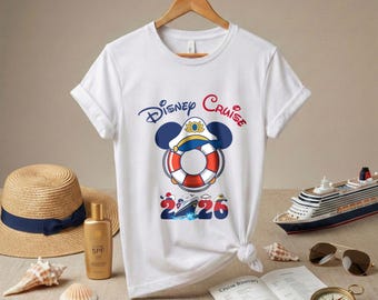 Disney Cruise Shirt, Watercolor Disney Cruise Shirt, Family Matching Cruise Trip Tee, Disney Vacation Shirt, Mickey and Friends Cruise Tee