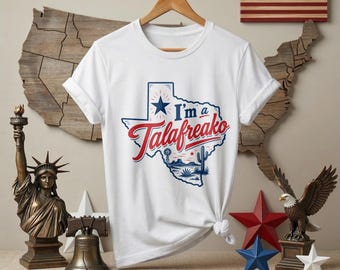 I'm a Talafreako Texas Shirt, Talarico For Senate Tee, 2026 Senate Tee, Vote Talarico for Texas Tee, Liberal Texan Tee,Make Texas Blue Shirt