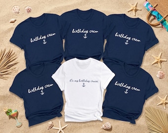 Birthday Crew 2026 Shirts, Cruise Crew Shirts, Family Cruise Shirts, Friends Cruise Shirt, Party Group Matching Shirt, Birthday Squad Shirt