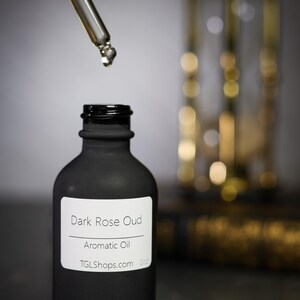 Dark Rose Oud Aromatic Oil – Reed Diffuser, Candle Making, 2 oz