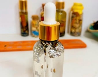 Aceite ritual para un sueño profundo: infusión de lavanda, manzanilla, vainilla y amatista.