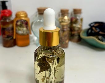 Ritual Protection Oil – Aura Shielding, Energy Cleansing, Lavender, Frankincense