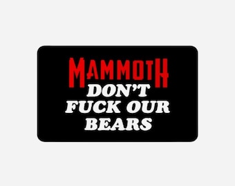 Pegatina de vinilo de mamut