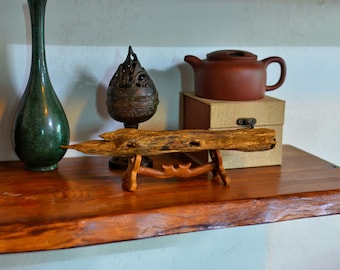Vintage Chinese Agarwood Log (18 Years Old) - Natural Incense Decor, Luxury Collection for Agarwood Enthusiasts