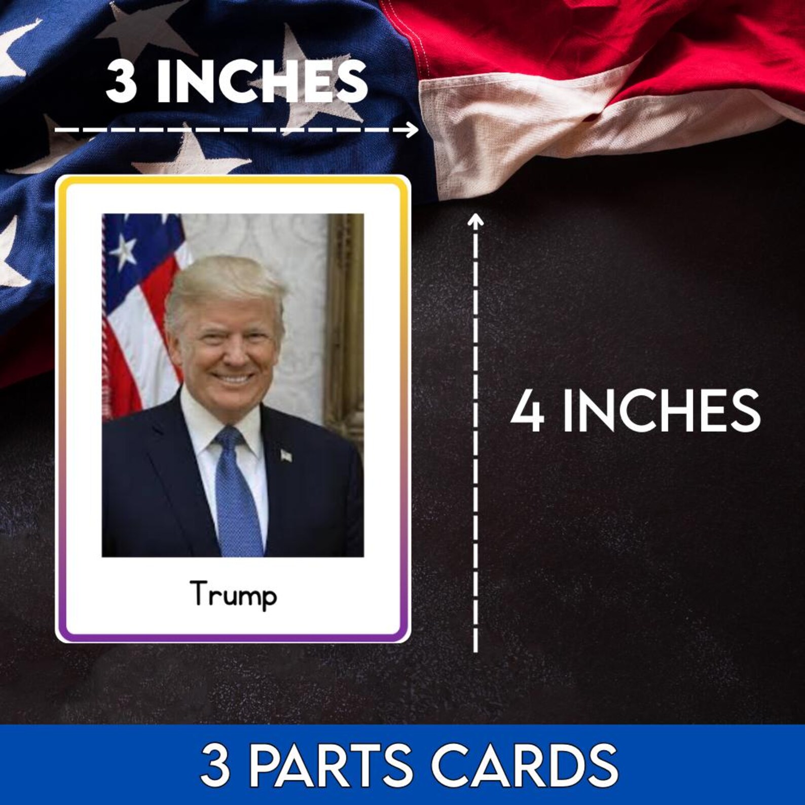 United States Presidents Flashcards Printable | US History Cards for ...