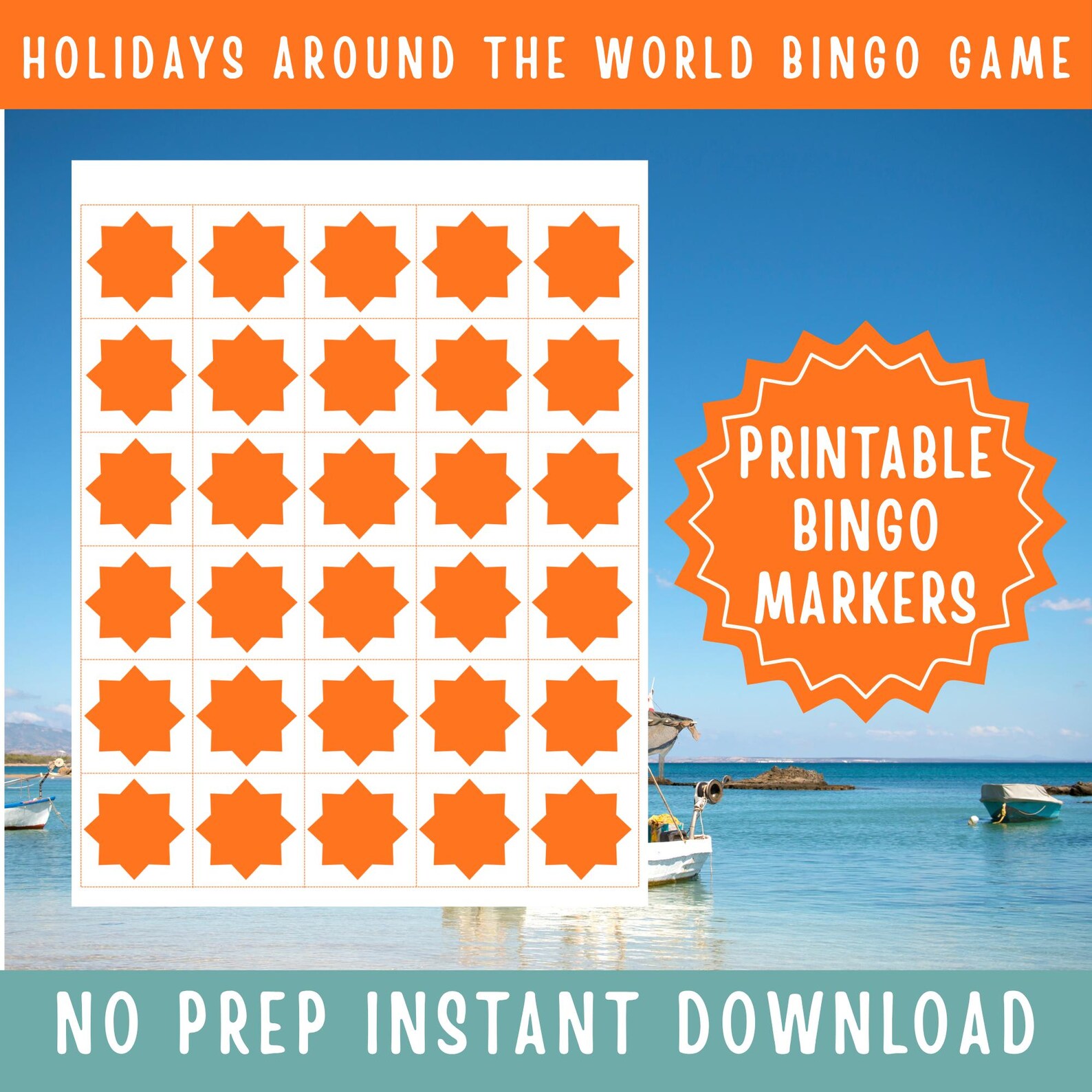 Holidays Around the World Bingo Game | Cultural Celebration Bingo ...