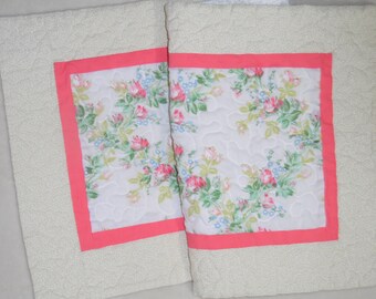 Quilted Spring Floral Table Runner