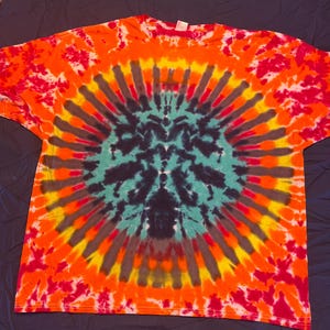 3 XL tie dye tee