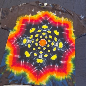 Large tie dye tee
