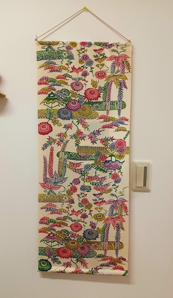 和柄着物生地 タスペトリー