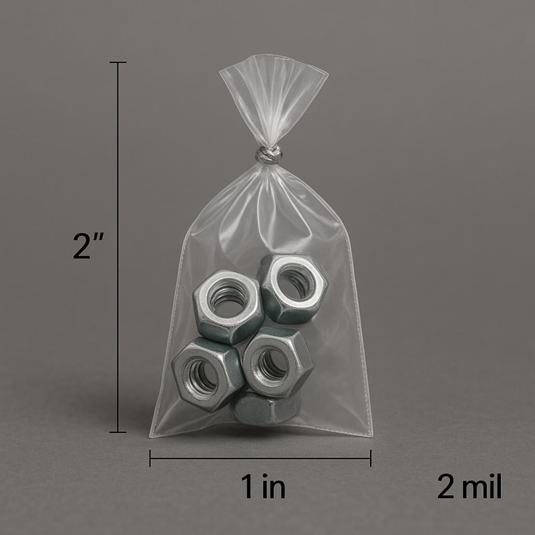YOFADCI Wiederverschließbare Durchsichtige Plastiktüten, Versiegelte
