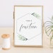 Printable Wedding Table Numbers Geometric Table Numbers - Etsy