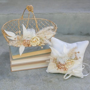 Modern flower girl baskets clearance