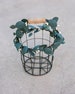 Flower Girl Basket | Rustic Wedding Basket | Petite Flower Girl Basket | Flower Girl Matching Set | Modern Flower Girl | Eucalyptus wedding