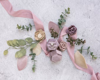 Loose Faux Greenery and Flower Bundle | Spring Table Decor | Garden Wedding Table Centerpiece | Midsummer Wedding | Flatlay Photo Prop