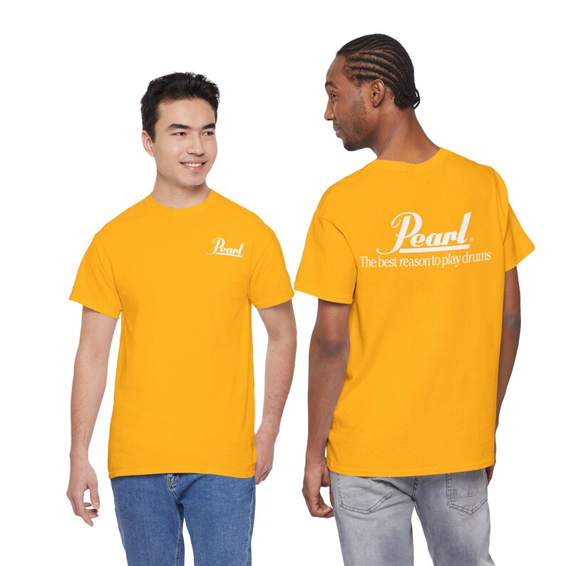Perle Trommeln T-Shirt | Trommel inspiriert T-Shirt Bild 5