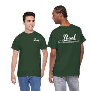 Perle Trommeln T-Shirt | Trommel inspiriert T-Shirt Bild 10